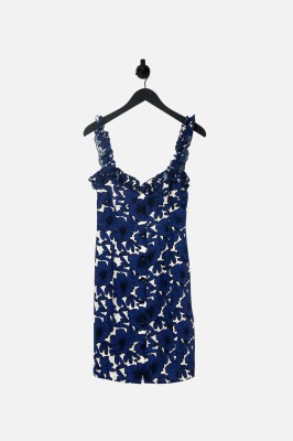 Mini sukienka floral print (34)