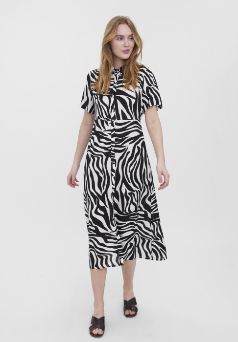 Vero Moda - Shirt dress - zebra black -_yyth.jpg