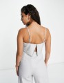 Srebrny brokatowy top (38)