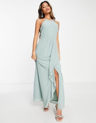 Szyfonowa sukienka bez rękawów (34)