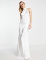 Satynowa sukienka maxi (38)