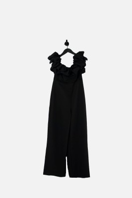 Czarny kombinezon off shoulder (40)