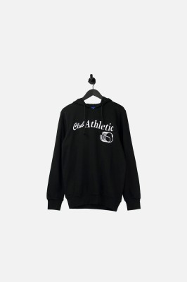 Czarna bluza nadruk (S)