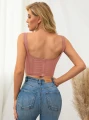 Różowy top zamek (XL)