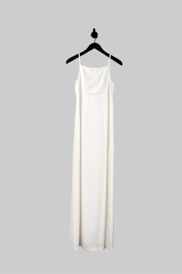 BIAŁA SUKNIA MAXI (XS)