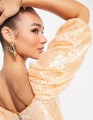 Morelowy cekinowy top (36)