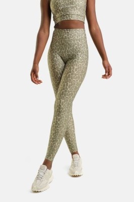 Dwukolorowe legginsy wzór (36)