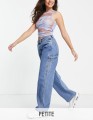 Niebieskie jeansy oversize (32)
