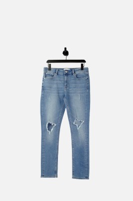 Niebieskie jeansy dziury (32/30)