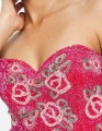 Różowy zdobiony top (36)