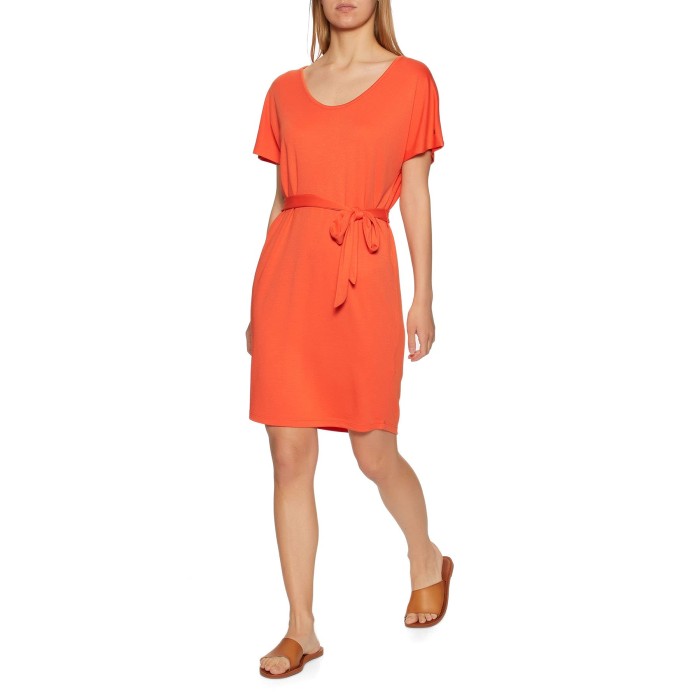 Prosta sukienka mini pasek (38)