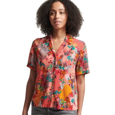 Wzorzysta koszula krótki rękaw (38)