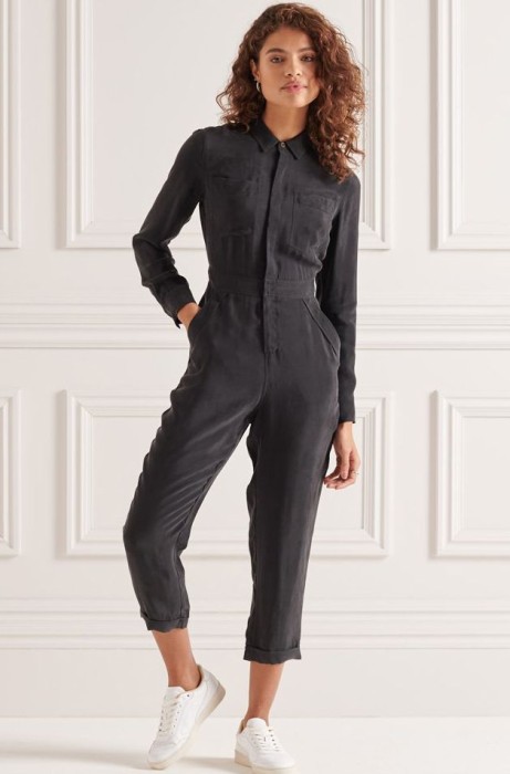 Granatowy kombinezon 7/8 (38)