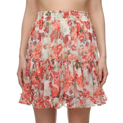 Mini spódnica kwiaty (XS)