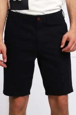 Granatowe spodenki chinos (30)