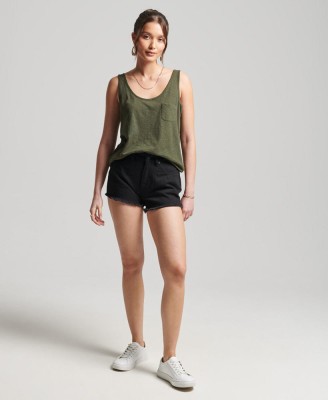 Czarne jeansowe spodenki (26)