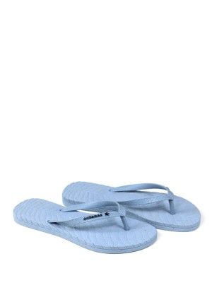 Niebieskie klapki japonki logo (37/38)