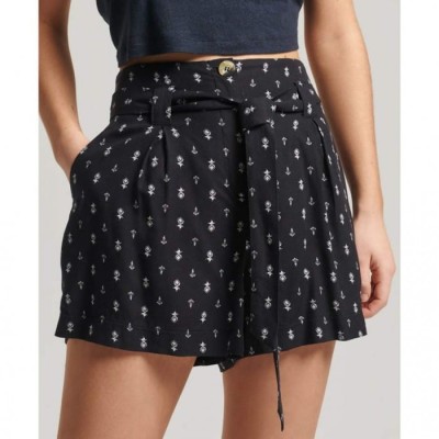 Czarne spodenki wzór (36)