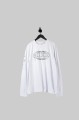 Melanżowy t-shirt nadruk (S)