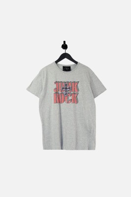 Szary luźny t-shirt (S)