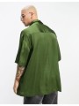 Zielona koszula oversize (S)