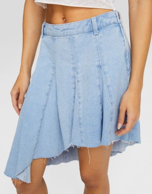 Niebieska asymetryczna spódnica (34)