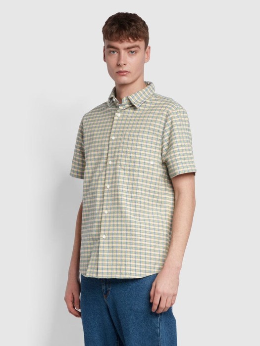 Koszula w kratę Emerson Casual Fit z bawełny_yythkg.jpg