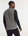Cienki sweter bez rękawów wzór (XL)