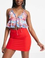 Rebellious Fashion mini skirt co-ord in red_ 3_yyth.jpg
