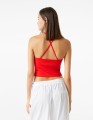 Czerwony top open back (S)