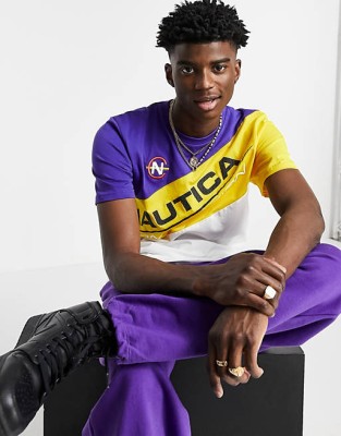 Kolorowy t-shirt logo (S)