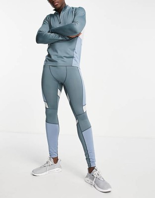 Kolorowe legginsy nogawka 7/8 (S)
