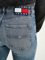 Granatowe jeansy 7/8 logo (24/30)