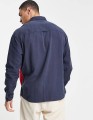 Kolorowa koszula oversize nadruk (XS)