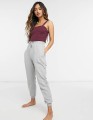 River Island elastic strap lounge bodysuit in plum_ (2).jpg