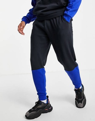 Kolorowe spodnie joggery (S)