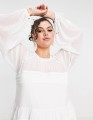 Forever New Curve tiered lantern sleeve mini dress_ (2).jpg