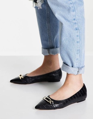 Czarne baleriny wzór (39)