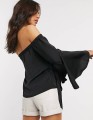 Czarna bluzka off shoulder (34)