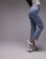 Niebieskie jeansy wysoki stan (46)