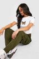 Khaki spodnie cargo (36)
