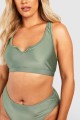 Top kąpielowy khaki (54)