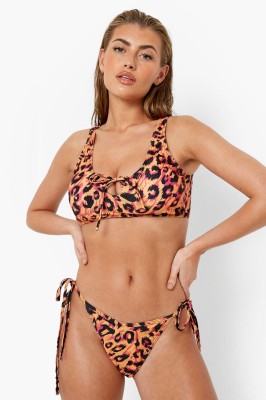 Wzorzyste wiązane figi bikini (34)