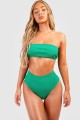 Zielone marszczone figi bikini (34)