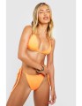 Pomarańczowe neonowe figi bikini (44)