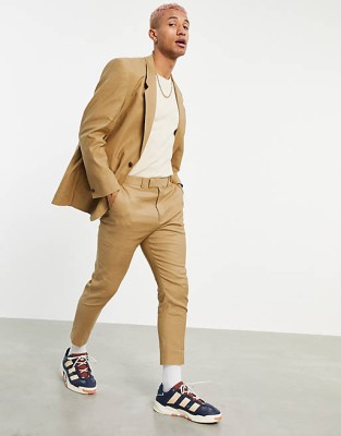 Brązowe spodnie 7/8 (38/34)