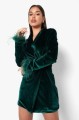 Ciemnozielona aksamitna sukienka (36)