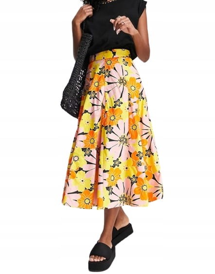 Kolorowa spódnica kwiaty (32)