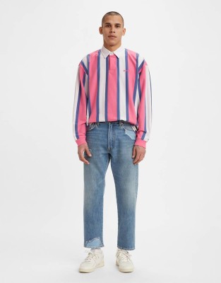 Niebieskie proste jeansy AUTHENTIC (28)