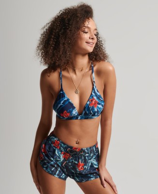 Granatowe szorty plażowe wzór (38)